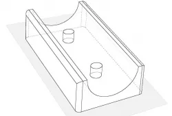 IKEA HAMMARN - improved spare part for the skids