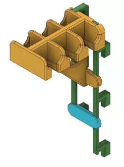 IKEA SKADIS File Holder