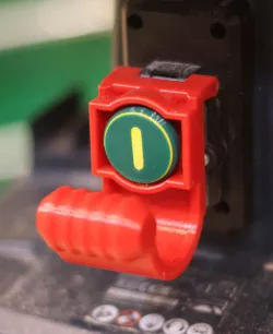 Improved GTS10XC start stop button