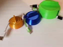 Kabelrolle Handy Ladekabel / cable spool