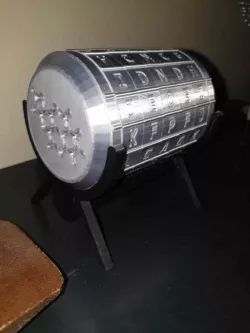 Kryptex as container programmable no glue da vinci code geocaching container remix