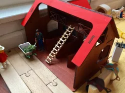 Laser Cut Ecurie / Horse stable / pferdestall