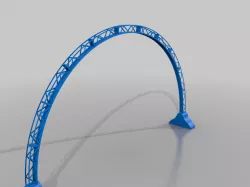 LED Bridge Lamp without Support / LED Brücke