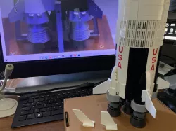 LEGO Saturn V Fin (Fixed Remix)