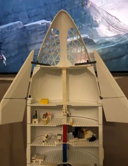 Lego SpaceX Starship Baseplate n18 (1/30 scale)