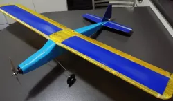 LIght weight upgrade, for Muffin RC airplane