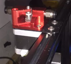 LSE Nema 17 stepper motor mounting plate for extrusion rail