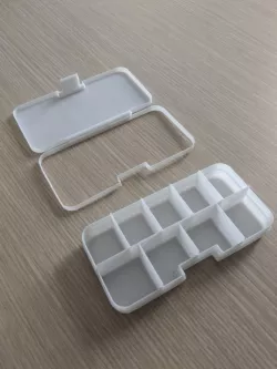 M3 Screw Container (Print in Place Hinges)