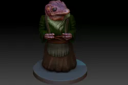 mandalorian Frog Lady