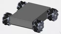 Mecanum wheels robot