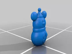Mickey Mouse Snowman