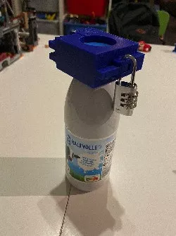 milk bottle cap for small lock (Boni bottle)