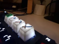 Minecraft keycaps