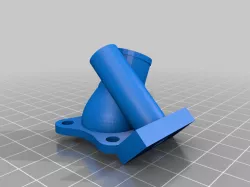 Minimalistic 30mm fan mounted endoscope and CPAP hose cooling