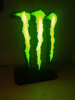 MONSTER ENERGY LED