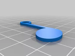 Music Note Ornament or Keychain