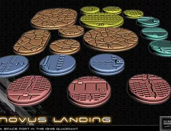 Novus Landing - Scifi Mini Bases