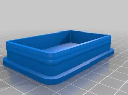 Parametric rectangular pipe plug