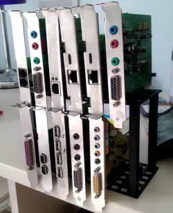 PC expansion card shelf (PCI, PCIe, AGP)