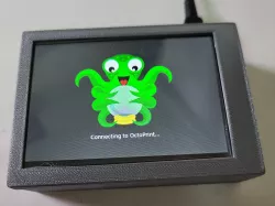 Perfect match Raspberry Pi 3B + Waveshare 3.5 inch Touch LCD enclosure (case) for Octopi