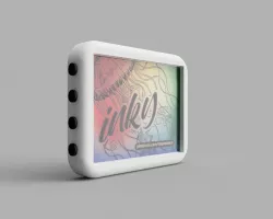 Picture frame for pimoroni Inky Impression (ePaper/eInk/EPD) and raspberry pi zero