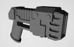 Plasma Pistol and Powered Sword