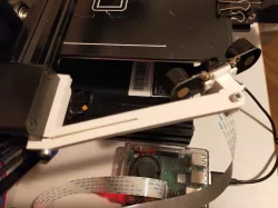 Remix Ender 3 Pro Adjustable Raspberry Pi IR Camera Mount
