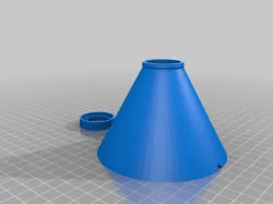 Resin Funnel with Screen Retainer