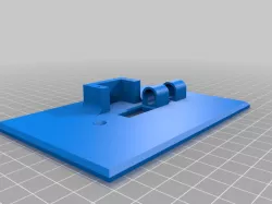 Servo operated light switch cover.