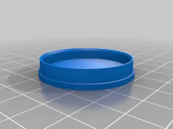 Simple Customizable Press-Fit Lens Cap/Cover for Telescope/Camera