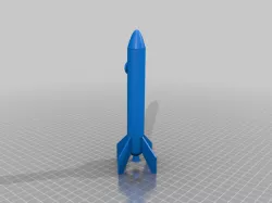 Simple rocket ship