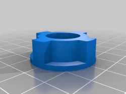 Snowflake bullet pixel repair insert
