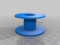 Solder wire spool