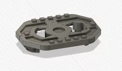 SPD Pedal insert platform