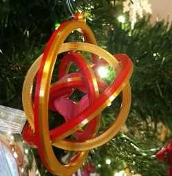 Spinning Star Circle Ornament Or Fidget Spinner