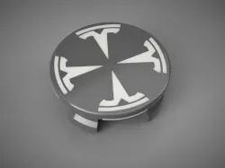 Tesla Model 3 Wheel Center Cap 4xT-Logo
