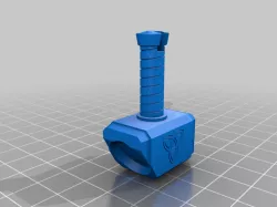 Thor's Hammer (Mjolnir) Fridge Magnet