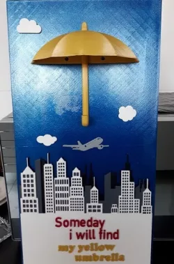 umbrella wall frame