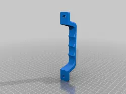 Universal drawer handle w/countersunk holes