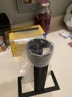Vacuum bag filling stand