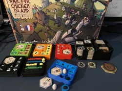 War for Chicken Island insert (Kickstarter edition)