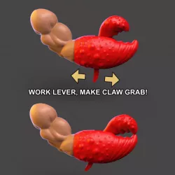 Working Claw Replacement for Crab Barbarian
