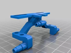 WPL Axel thrus with servo mount