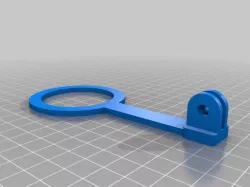 xiaomi yi cam - modular mouting system adapter - gopro