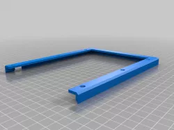 YMDK SP84 75% Split Keyboard case and wrist rest