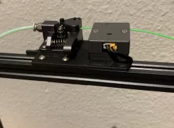 20x20 profile extruder motor bracket for Lotmaxx SC-10 Shark