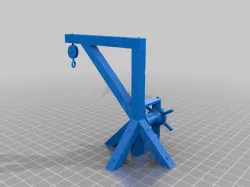 28mm Crane for Tabletop Gaming Terrain