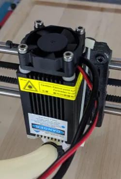 33mm Laser Quick Change - Prusa style carriage