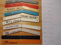 3D print hardness test