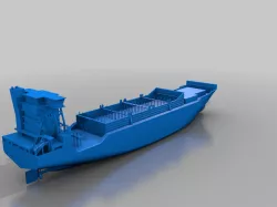 3D printed Containership (Sietas Typ 168 Natahlie Ehler)